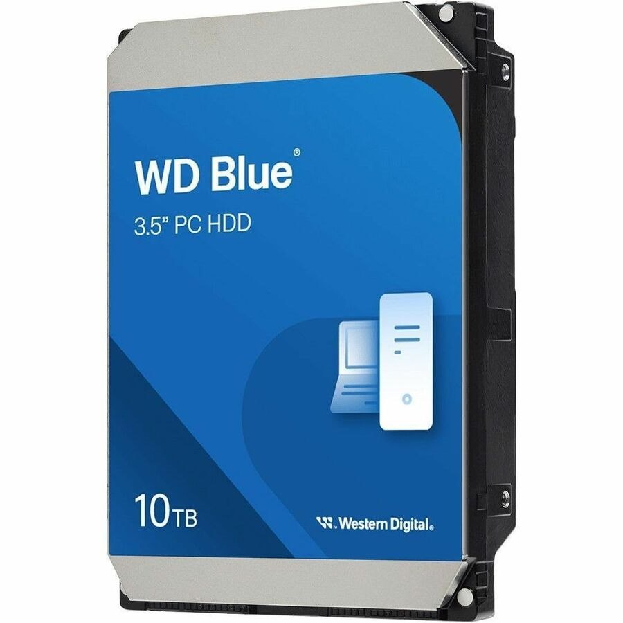 WD Blue 10 TB Desktop Hard Drive - 3.5" External - SATA (SATA/600)