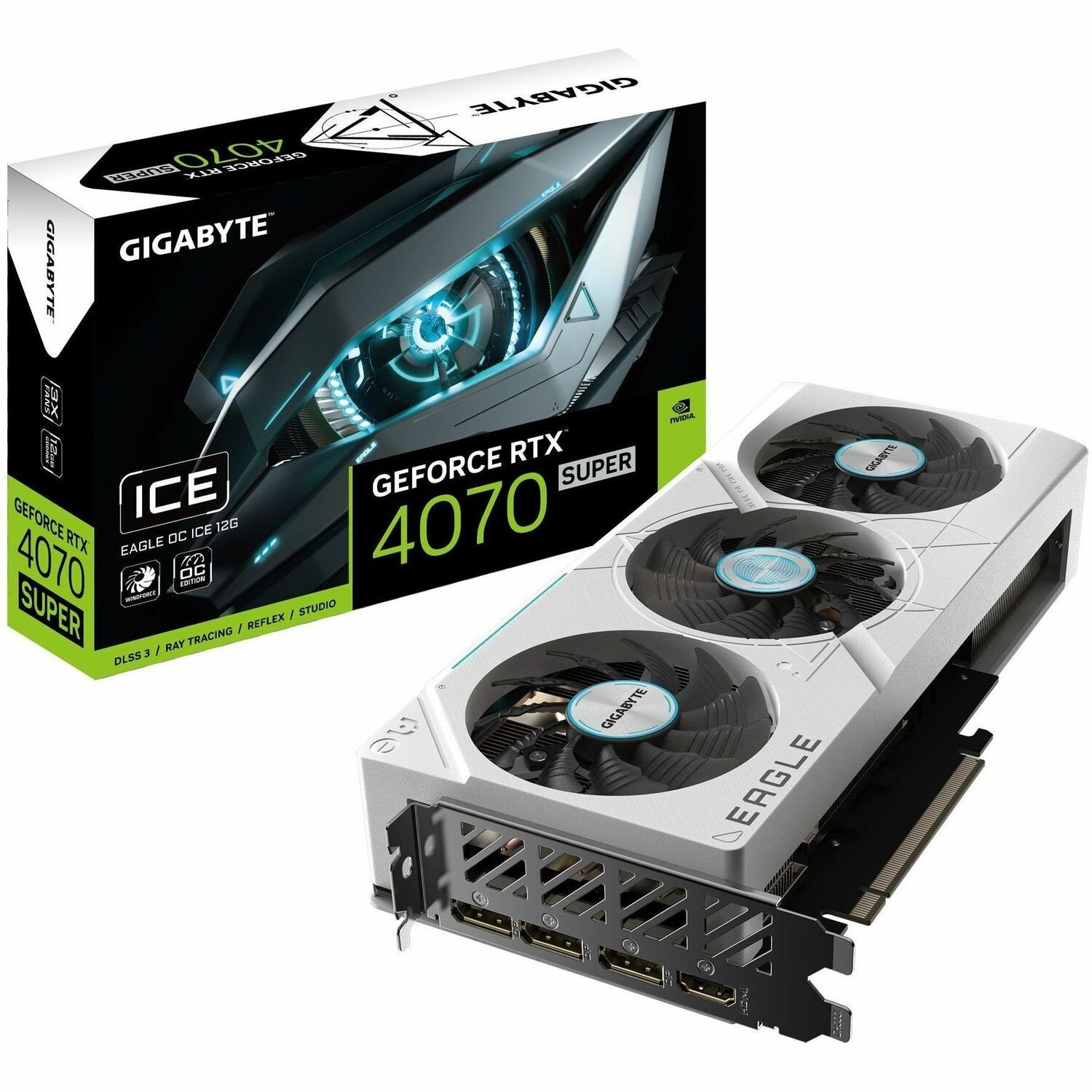 Gigabyte NVIDIA GeForce RTX 4070 SUPER Graphic Card - 12 GB GDDR6X