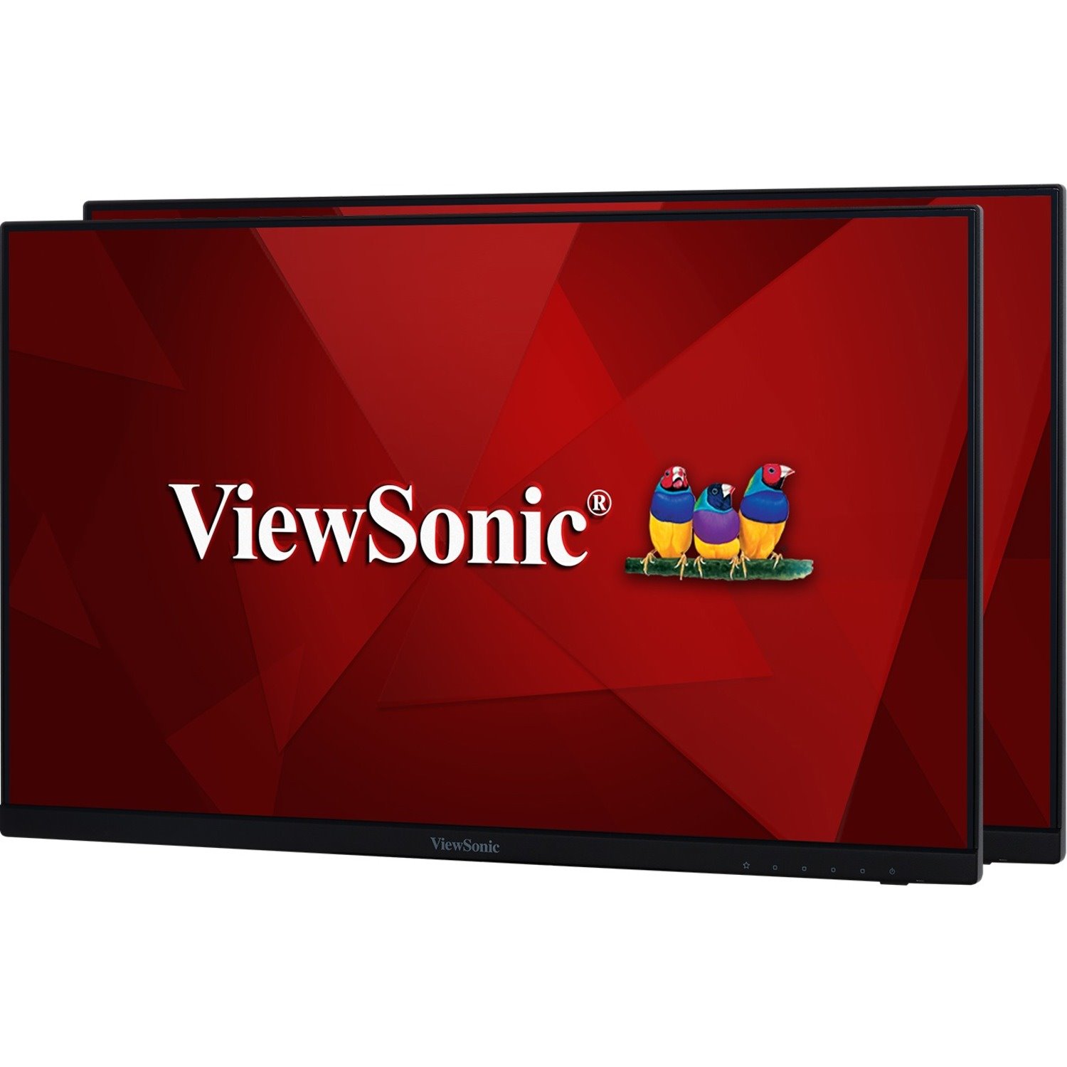 ViewSonic VA2256-MHD_H2 Dual Pack Head-Only 1080p IPS Monitors with FreeSync, HDMI, DisplayPort and VGA for Home and Office