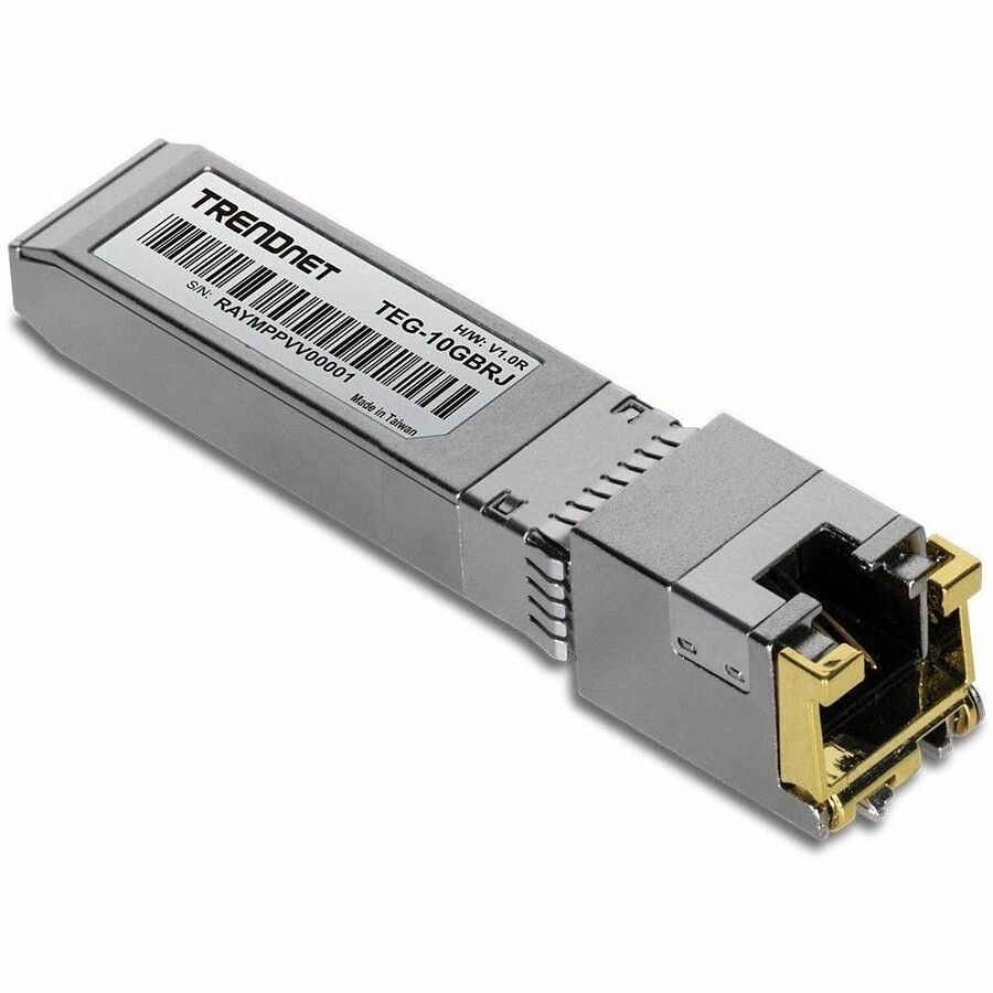 TRENDnet TEG-10GBRJ SFP+ - 1 x RJ-45 10GBase-T Network LAN