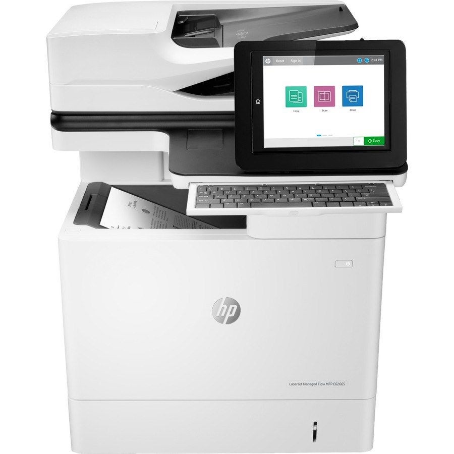 HP LaserJet Managed E62665h Laser Multifunction Printer - Monochrome
