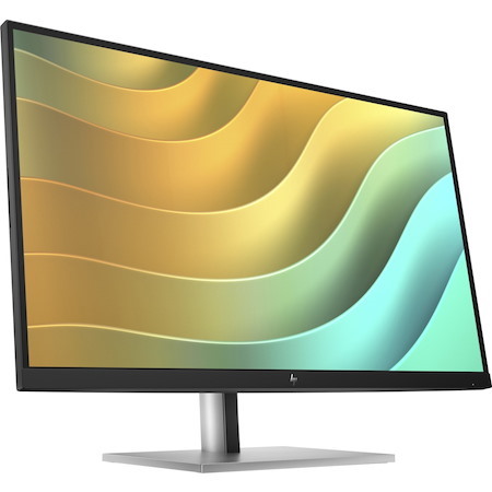 HP E27u G5 27" Class WQHD LCD Monitor - 16:9 - Black, Silver