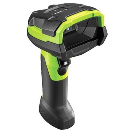 Zebra LI3608-SR Handheld Barcode Scanner - Cable Connectivity - Industrial Green