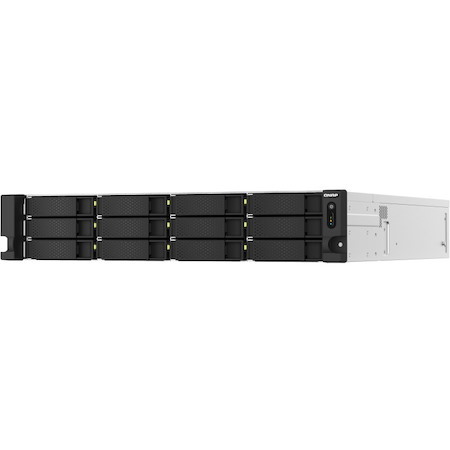 QNAP TS-h1887XU-RP-E2334-16G 18 x Total Bays SAN/NAS Storage System - 5 GB Flash Memory Capacity Xeon E-2334 Quad-core (4 Core) 3.40 GHz - 16 GB RAM - DDR4 SDRAM - 2U Rack-mountable