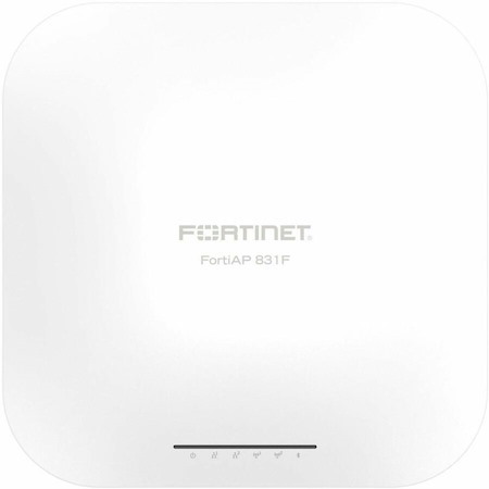 Fortinet FortiAP 831F Dual Band Wi-Fi 6 IEEE 802.11a/b/g/n/ac/ax/d/e/h/i/j/k/r/u/v 5.81 Gbit/s Wireless Access Point - Indoor