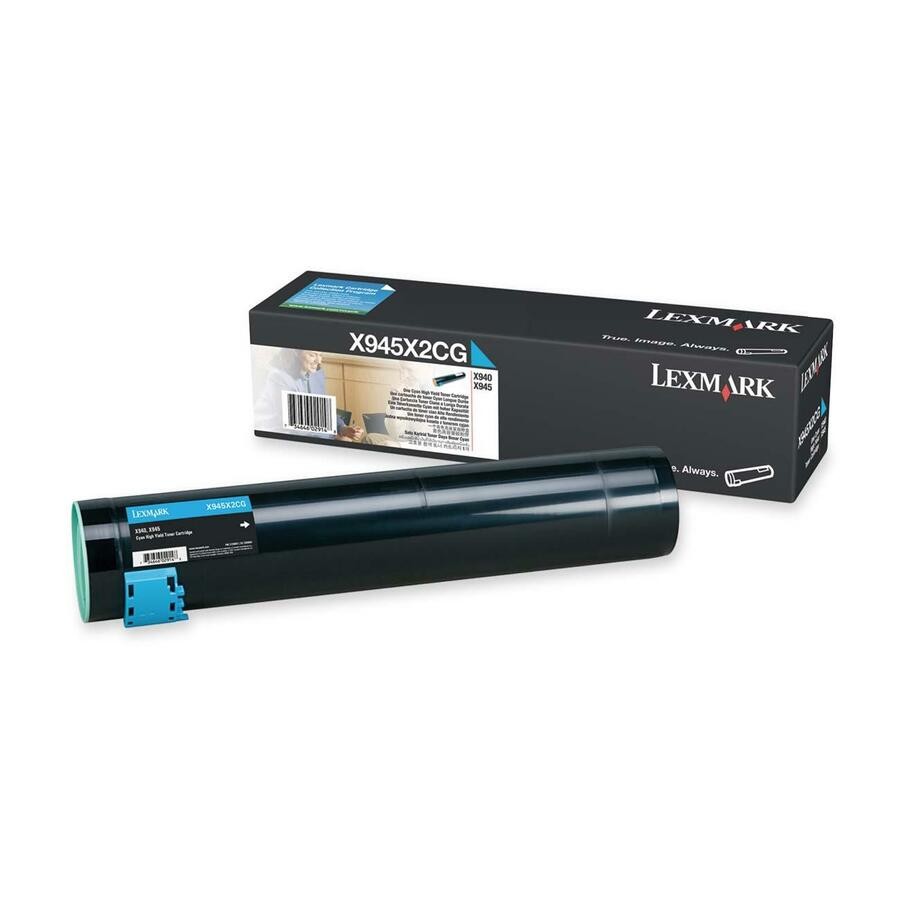 Lexmark X945X2CG Original Laser Toner Cartridge - Cyan Pack