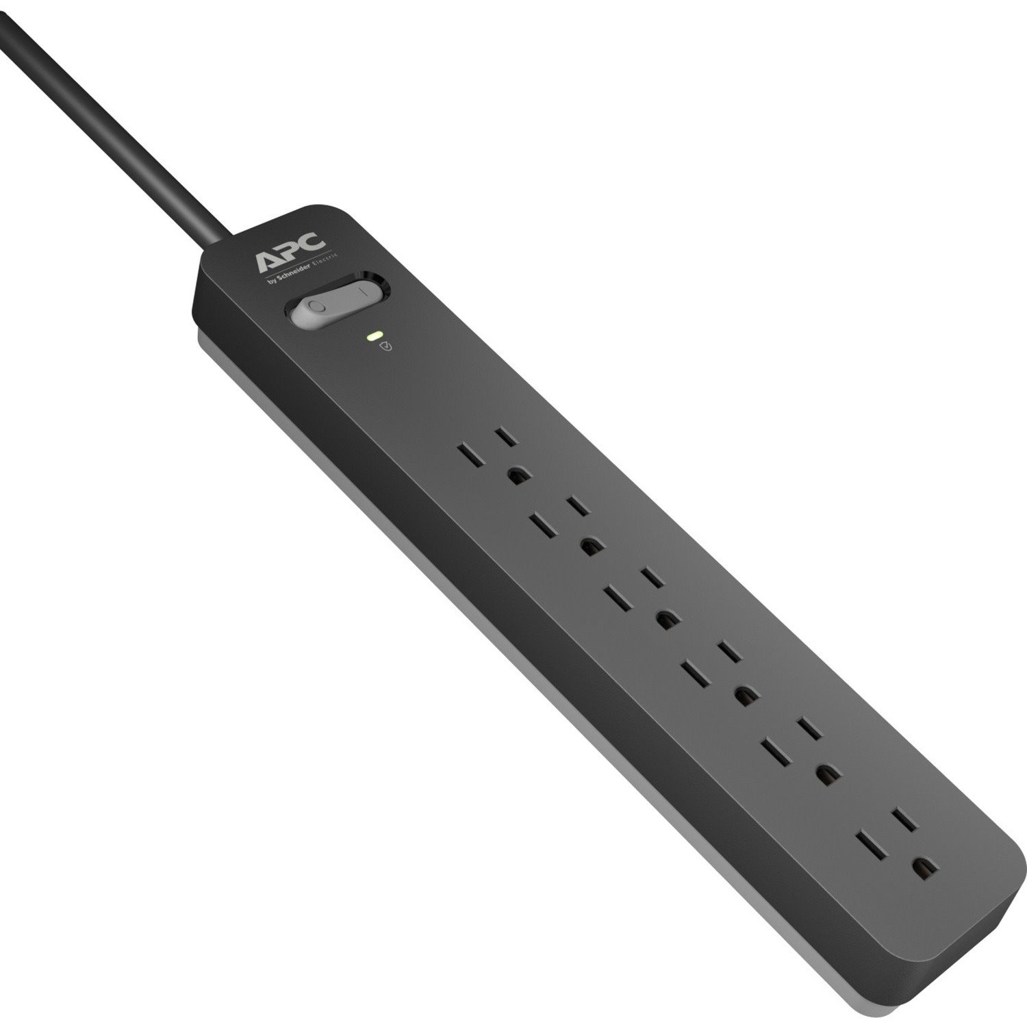 APC by Schneider Electric Essential SurgeArrest PE66, 6 Outlets, 6 Foot Cord, 120V