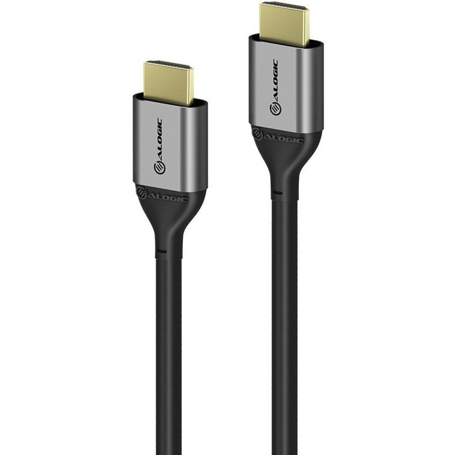 Alogic Ultra 2 m HDMI A/V Cable for Audio/Video Device, Notebook, PC, Gaming Console, Blu-ray Player, Hi-Fi System, TV, Monitor, Projector - 1