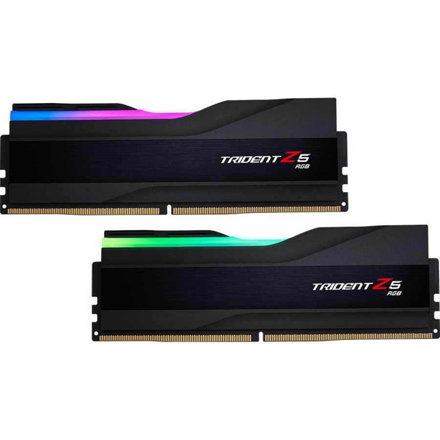 G.SKILL Trident Z5 RGB RAM Module for Desktop PC - 32 GB (2 x 16GB) - DDR5-5600/PC5-44800 DDR5 SDRAM - 5600 MHz - CL40 - 1.20 V