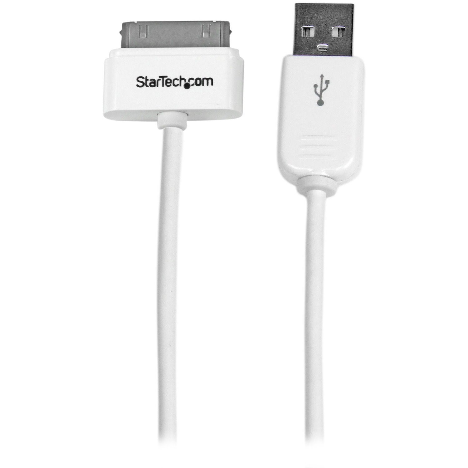 StarTech.com 1m (3 ft) AppleÂ&reg; 30-pin Dock Connector to USB Cable for iPhone / iPod / iPad with Stepped Connector