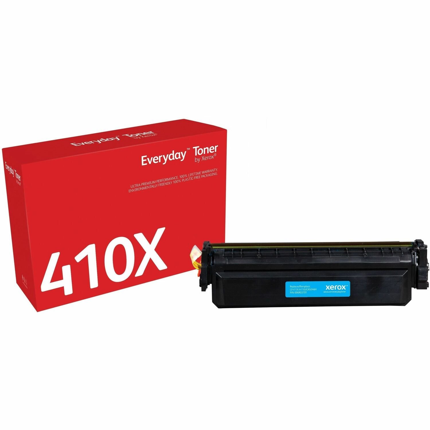 Xerox Everyday High Yield Laser Toner Cartridge 410X - Cyan - 1 / Pack