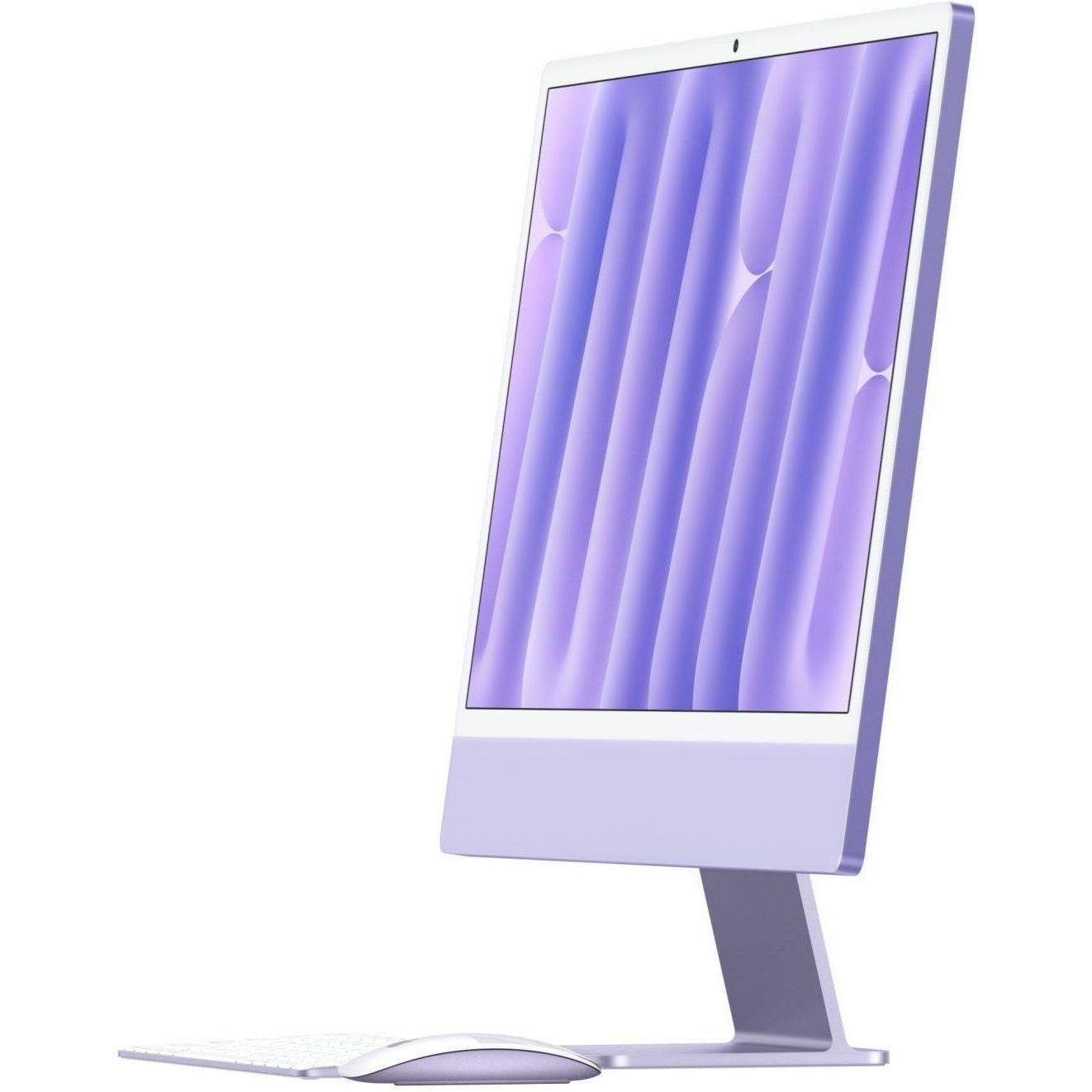 Apple iMac All-in-One Computer - Apple M4 4th Gen - 24 GB - 2 TB SSD - 61 cm (24") 4.5K - Desktop - Purple