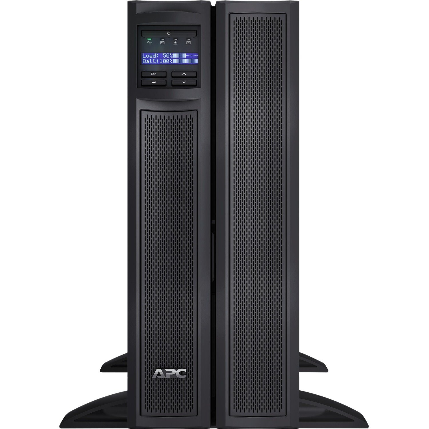 APC Smart-UPS X, Line Interactive,3kVA,Rack/tower convertible 4U,208V,2x L6-20R NEMA+4x C13 IEC+2x C19 IEC, SmartSlot,Extended runtime,Short depth [TAA]