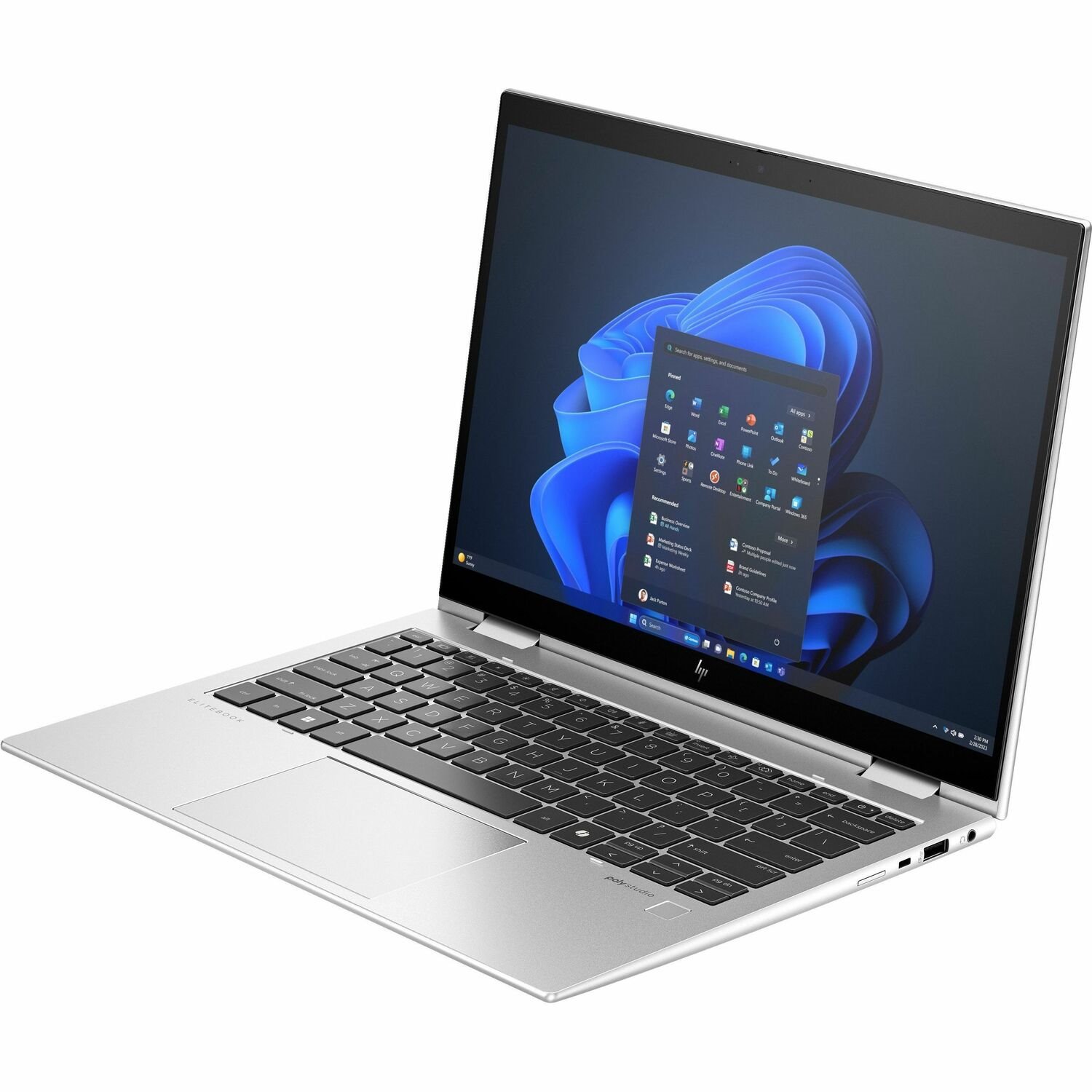 HP Elite x360 830 G11 13.3" Touchscreen Convertible 2 in 1 Notebook - WUXGA - Intel Core Ultra 7 165U - vPro Technology - 16 GB - 512 GB SSD