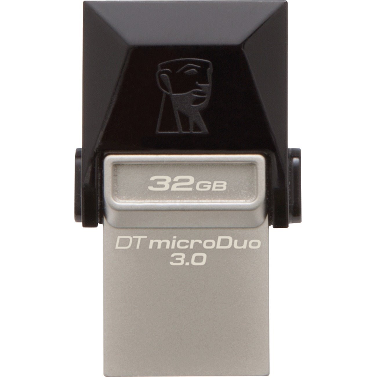 Kingston DataTraveler microDuo 32 GB USB 3.0, Micro USB Flash Drive - Black