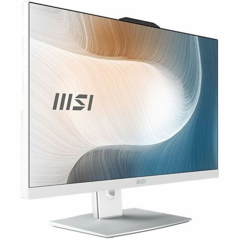 MSI Modern AM242TP 1M Modern AM242TP 1M-1255AU All-in-One Computer - Intel Core 5 120U - 8 GB - 512 GB SSD - 23.8" Full HD Touchscreen - Desktop - White