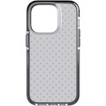 Tech21 Evo Check Case for Apple iPhone 14 Pro Smartphone - Smokey Black