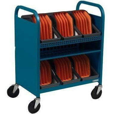 Bretford CUBE Transport Cart with Caddies - TVCT30CAD