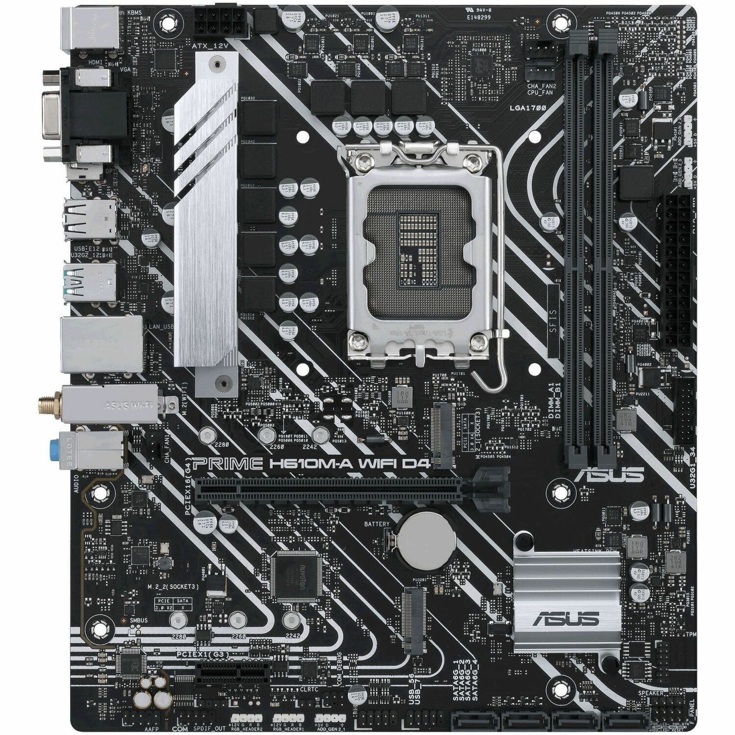 ASU MBD PRIME-H610M-A-WIFI-D4-CSM