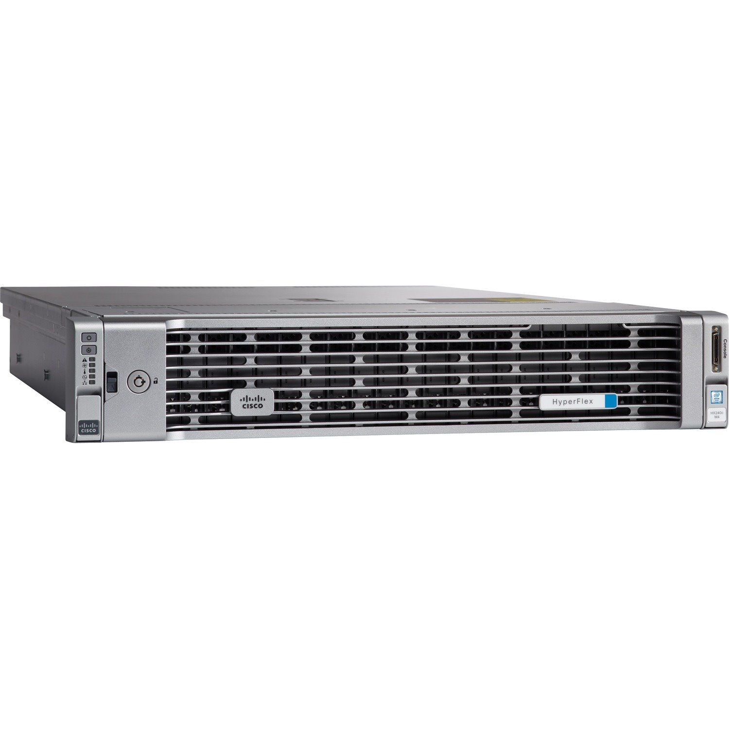 Cisco HyperFlex HX240c M4 2U Rack Server - 2 Xeon E5-2630 v3 2.40 GHz - 128 GB RAM - 12Gb/s SAS Controller