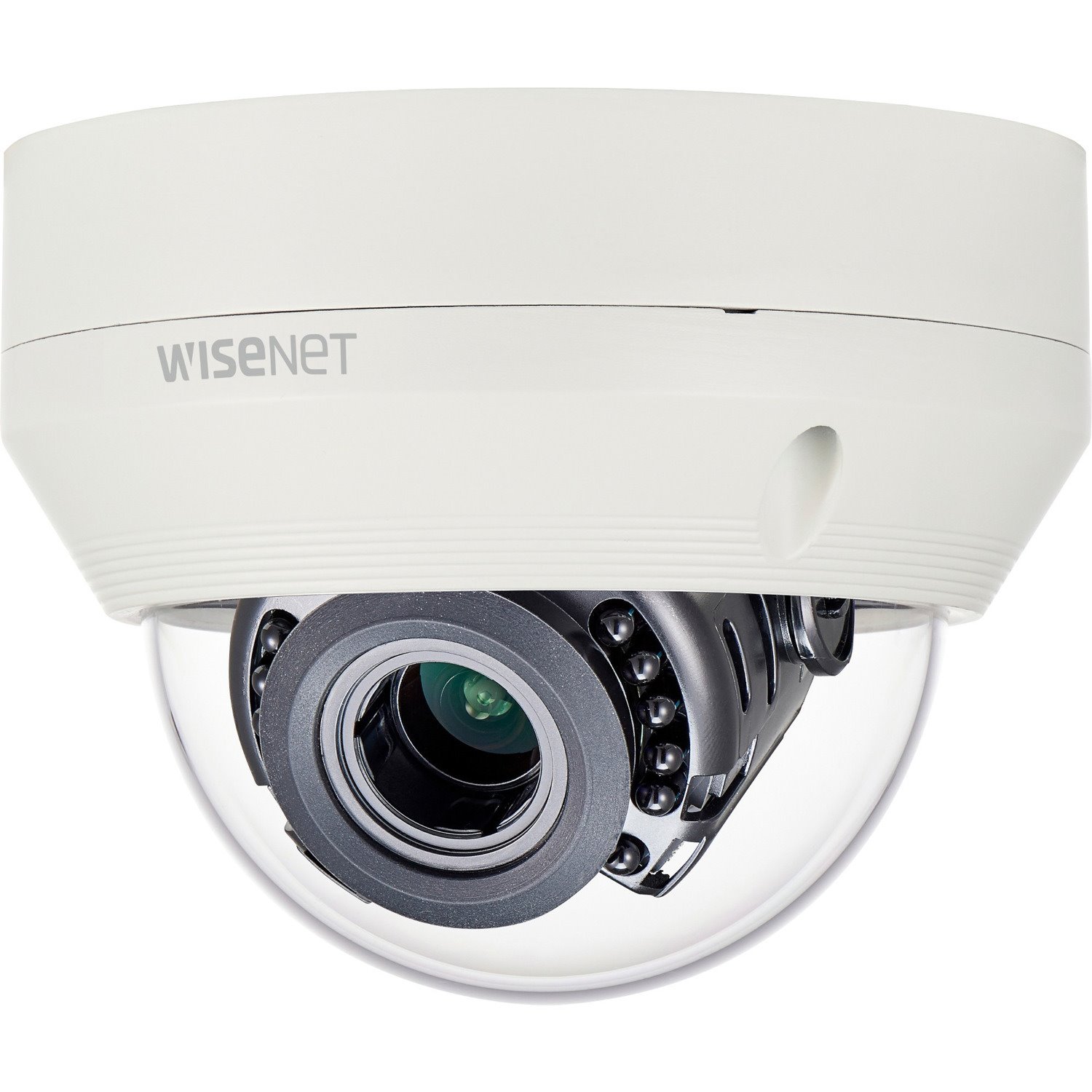 Wisenet HCV-6070R 2 Megapixel Indoor/Outdoor Full HD Surveillance Camera - Color - Dome - Ivory