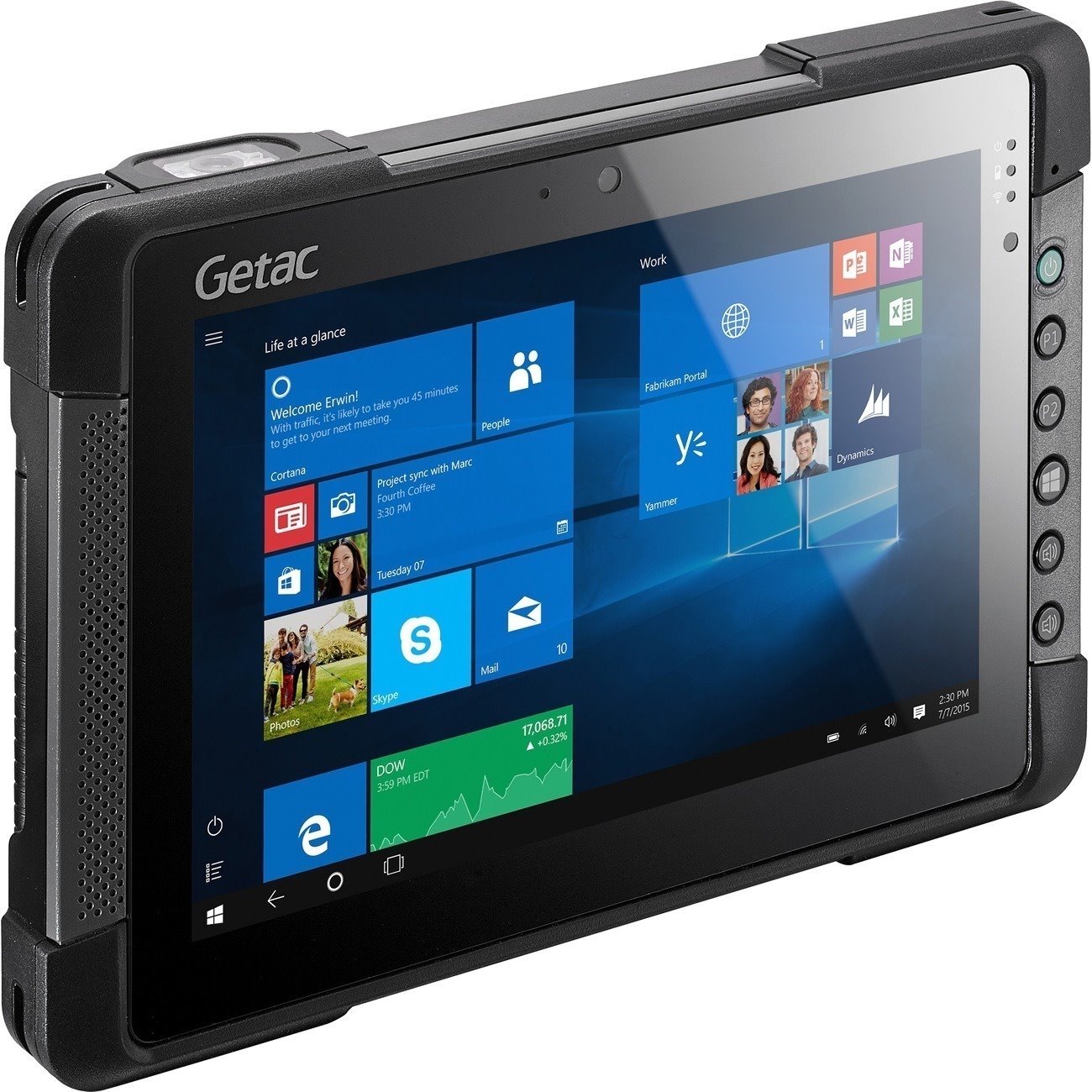 Getac T800 G2 Rugged Tablet - 8.1" HD - 8 GB - 128 GB Storage - Windows 10