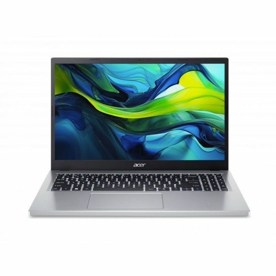 Acer Aspire Go 15 AG15-32P AG15-32P-3850 39.6 cm (15.6") Notebook - Full HD - 60 Hz - Intel Core 3 N355 - 8 GB - 256 GB PCI Express NVMe 3.0 SSD - Nordic Keyboard - Silver
