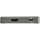 StarTech.com USB C Multiport Adapter, 4K 60Hz HDMI 2.0, 100W PD Pass-through, USB Hub, USB Type-C Mini Docking Station, 10" (25cm) Cable