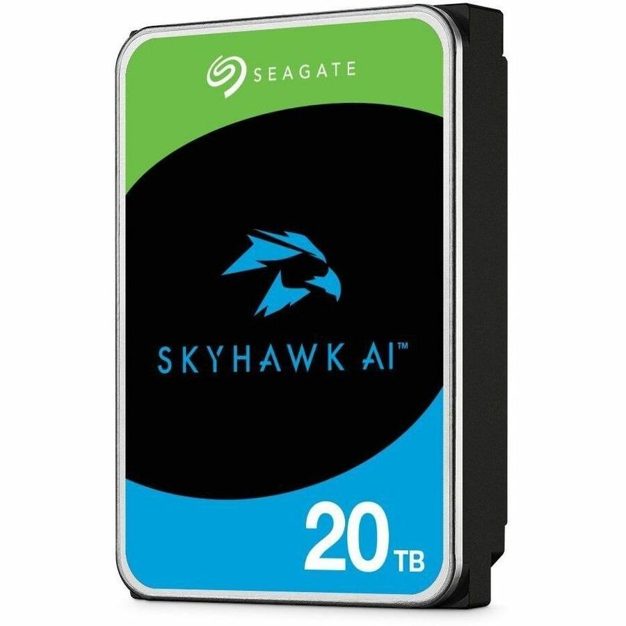 Seagate SkyHawk AI ST20000VE002 20 TB Hard Drive - 3.5" Internal - SATA (SATA/600) - Conventional Magnetic Recording (CMR) Method
