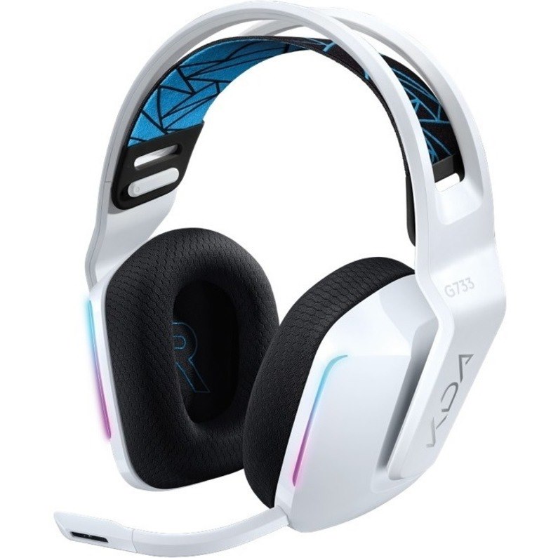 Logitech G733 Wireless Over-the-head Stereo Gaming Headset - White