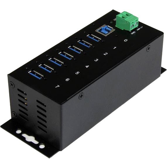 StarTech.com 7 Port Industrial USB 3.0 Hub with ESD - 5Gbps