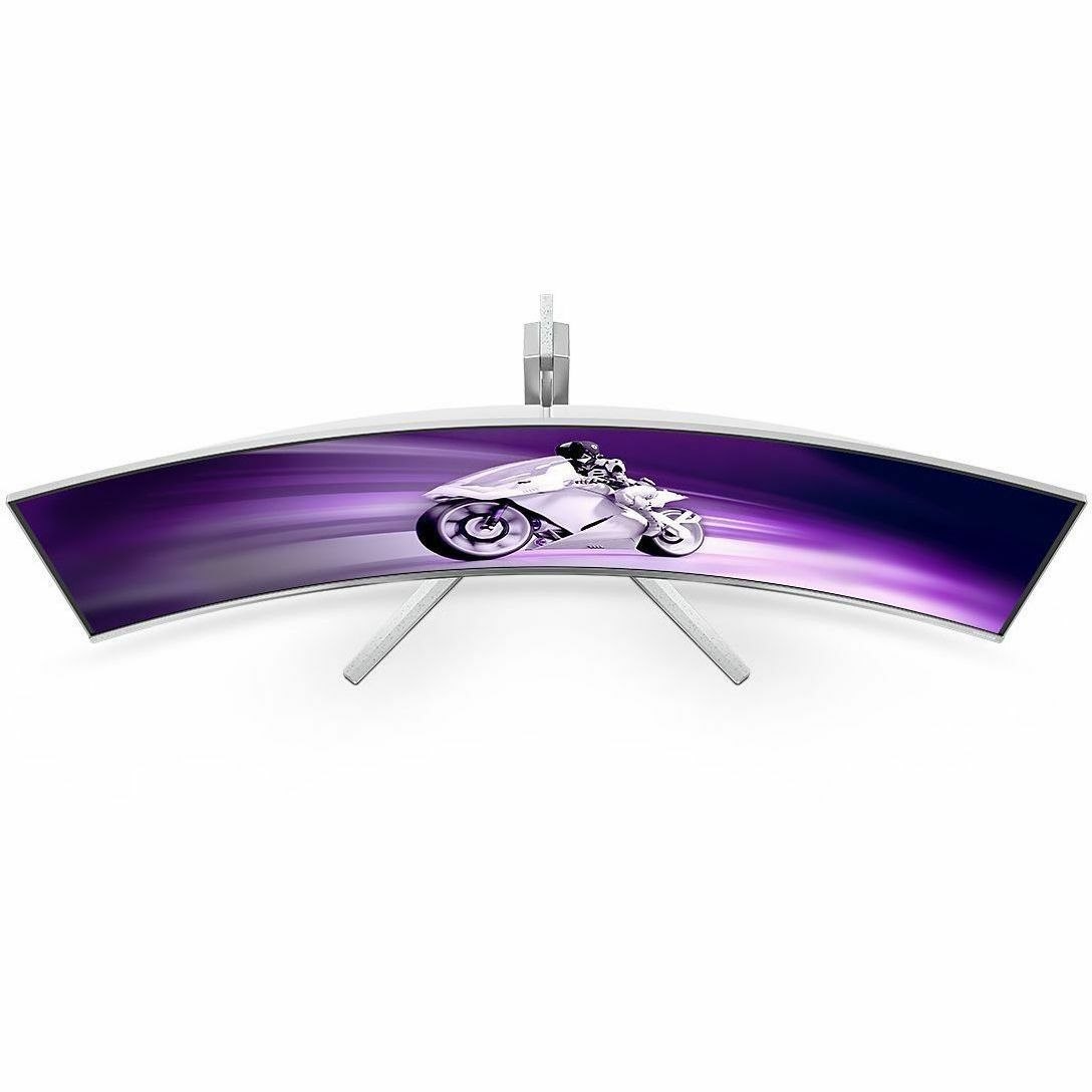 Philips Evnia 49M2C8900L 49" Class Dual Quad HD (DQHD) Curved Screen Gaming OLED Monitor - 32:9 - Textured White