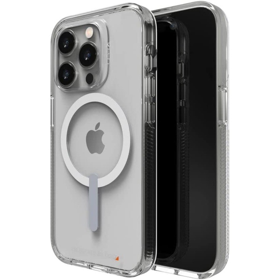 ZAGG Crystal Palace Snap Case for Apple iPhone 14 Pro Smartphone - Textured edges - Clear