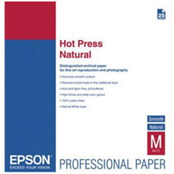 Epson S042324 Hot Press Natural Fine Art Paper