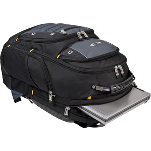 Targus DRIFTER TSB238US Carrying Case Rugged (Backpack) for 16" Notebook - Black, Gray