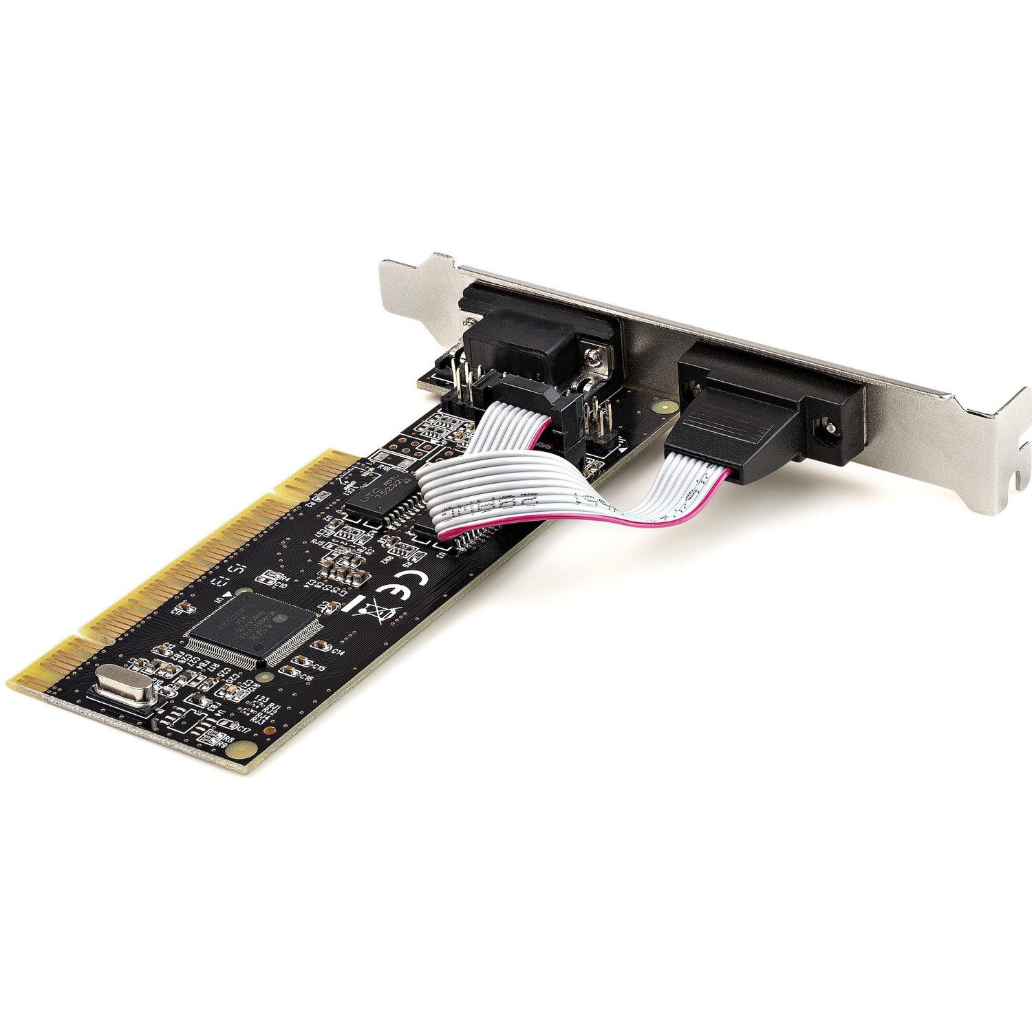 StarTech.com PCI Serial Parallel Combo Card with Dual Serial RS232 Ports (DB9) & 1x Parallel Port (DB25), PCI Adapter Expansion Card