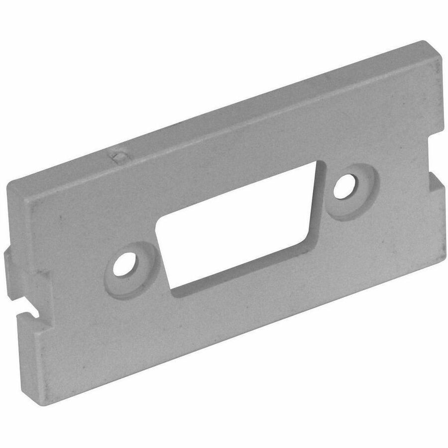Hubbell Istation Module, D-Sub,Unld,1U,10Pk,Gy