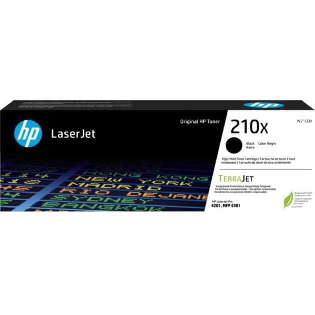 HP 210X Original High Yield Laser Toner Cartridge - Black Pack