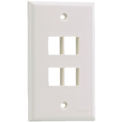 Panduit NK4FNIW Faceplate