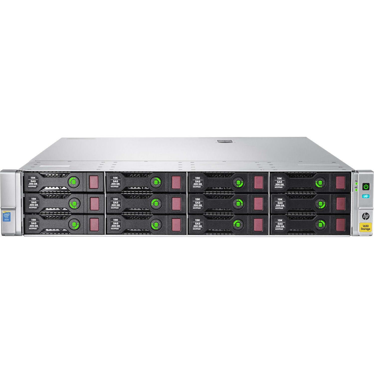 HPE StoreEasy 1650 12 x Total Bays NAS Storage System - Intel Xeon E5-2609 v3 Hexa-core (6 Core) 1.90 GHz - 16 GB RAM - 2U Rack-mountable