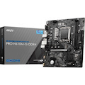 MSI H610M-G DDR4 Desktop Motherboard - Intel H610 Chipset - Socket LGA-1700 - Micro ATX