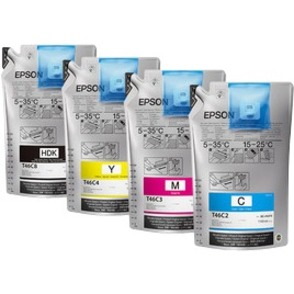 Epson T46C, 6 x 1000 mL Yellow UltraChrome DS Ink Packs