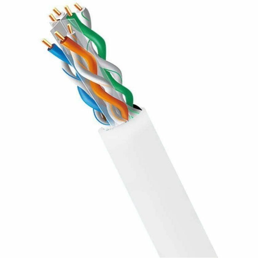 4XEM Cat 6 1000ft (305 m) Riser Bulk Cable (White)