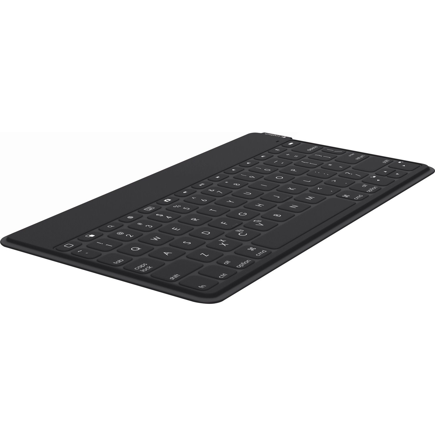 Logitech Keys-To-Go Tastatur - Kabellos Konnektivität - Dänisch, Norwegisch, Schwedisch, Finnisch - Schwarz