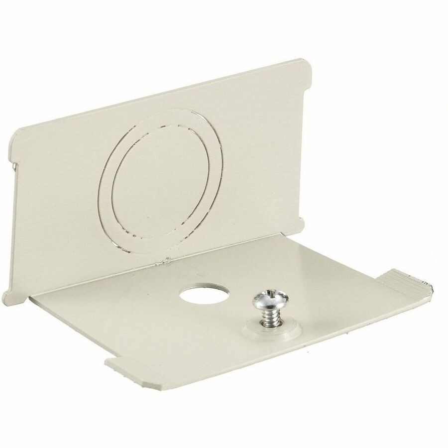 Hubbell Premise Wiring Metal Raceway, End Cap, HBL3000 Series, Ivory