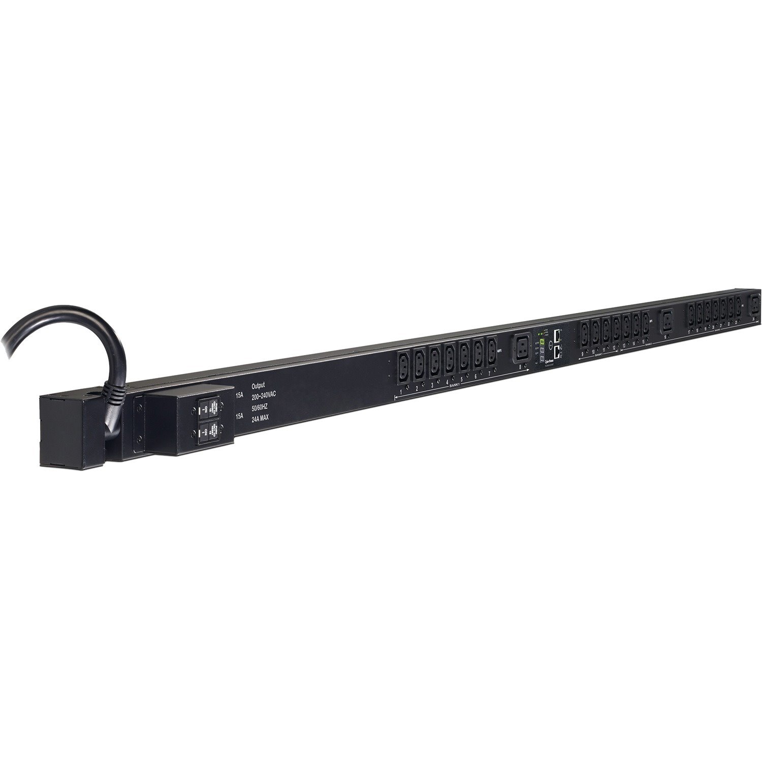 CyberPower PDU30MVHVT24FNET 200 - 240 VAC 30A Monitored PDU