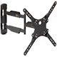 StarTech.com Full Motion TV Wall Mount for 32-55 inch VESA Display - Heavy Duty Articulating Adjustable Flat Screen TV Wall Mount Bracket