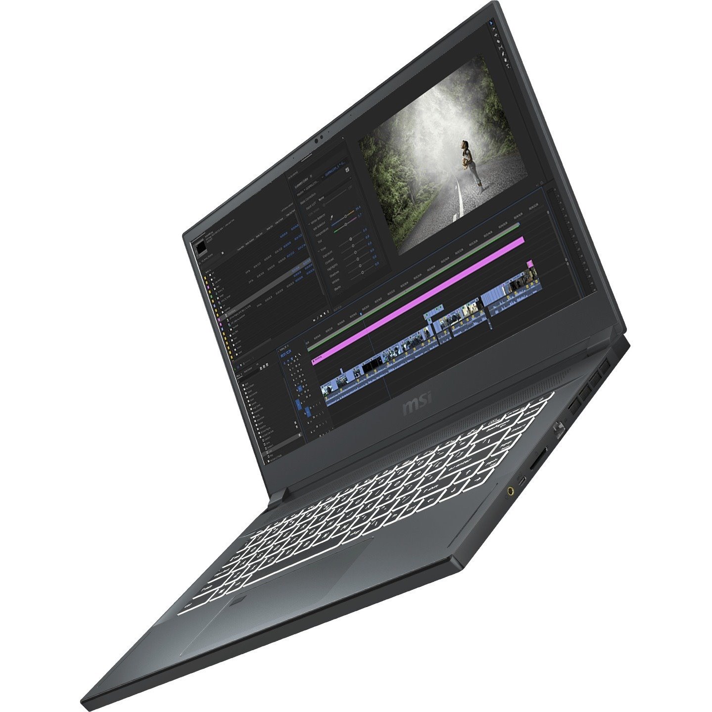 MSI Creator 15 Creator 15 A11UH-492 15.6" Notebook - 4K UHD - Intel Core i7 11th Gen i7-11800H - 16 GB - 1 TB SSD - Black