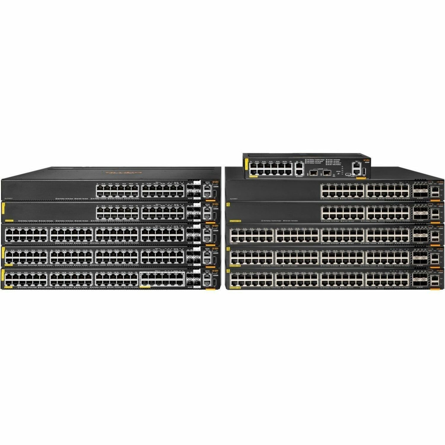 HPE 6200F 12G Class4 PoE 2G/2SFP+ 139W TAA Switch