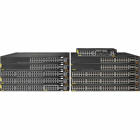 HPE CX 6200 R8Q72A 14 Ports Manageable Ethernet Switch - Gigabit Ethernet, 10 Gigabit Ethernet - 10/100/1000Base-T, 10GBase-X - TAA Compliant